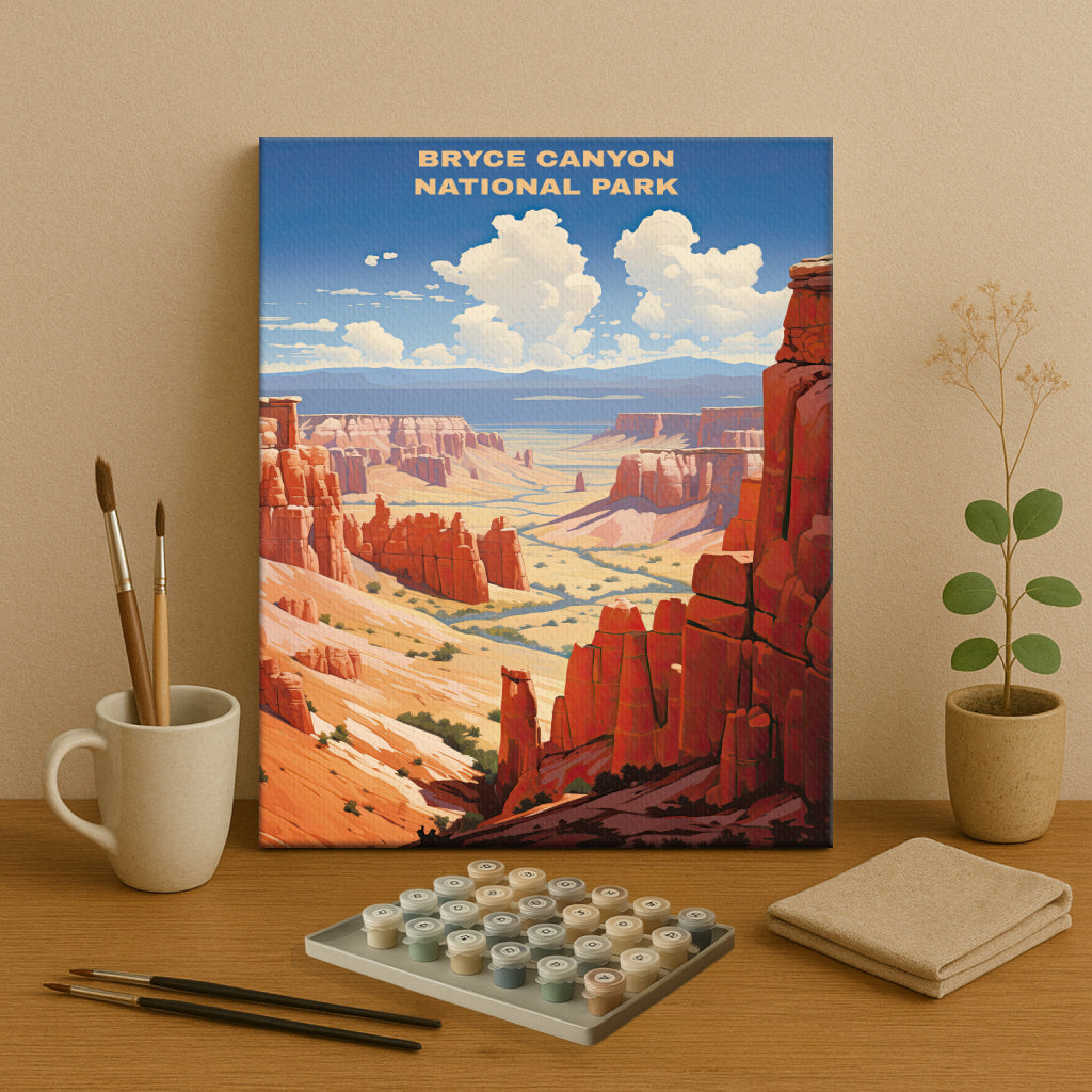 Bryce Canyon National Park | Paint by Numbers Kit EasyArtJoy