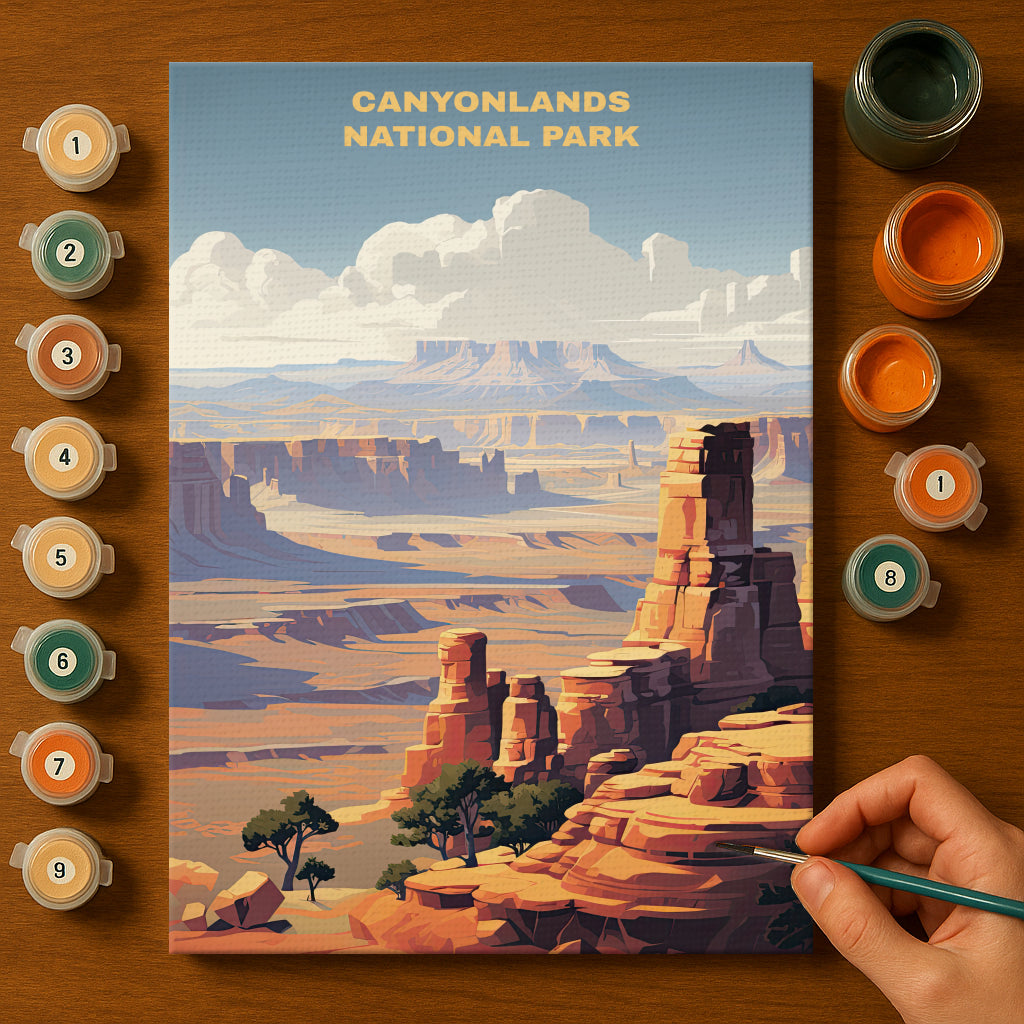 Canyonlands National Park | Paint by Numbers Kit EasyArtJoy
