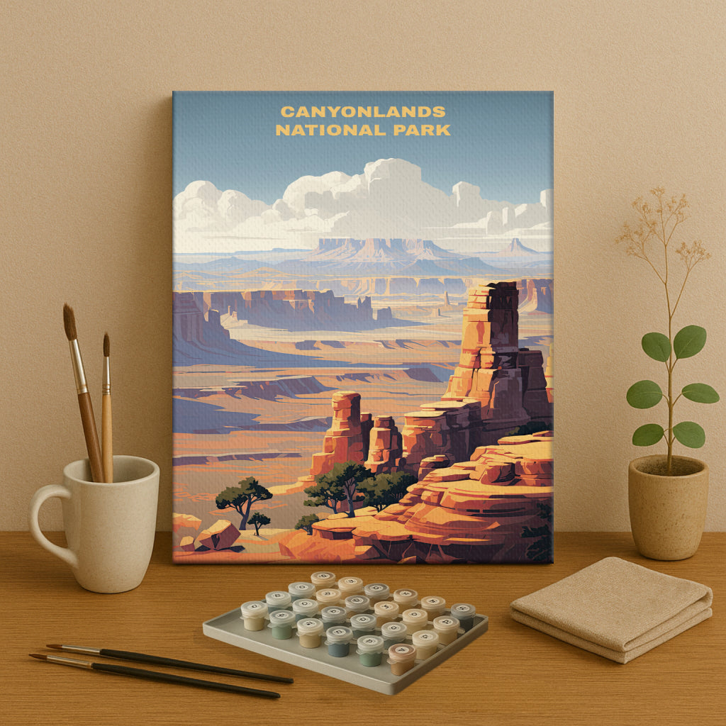 Canyonlands National Park | Paint by Numbers Kit EasyArtJoy