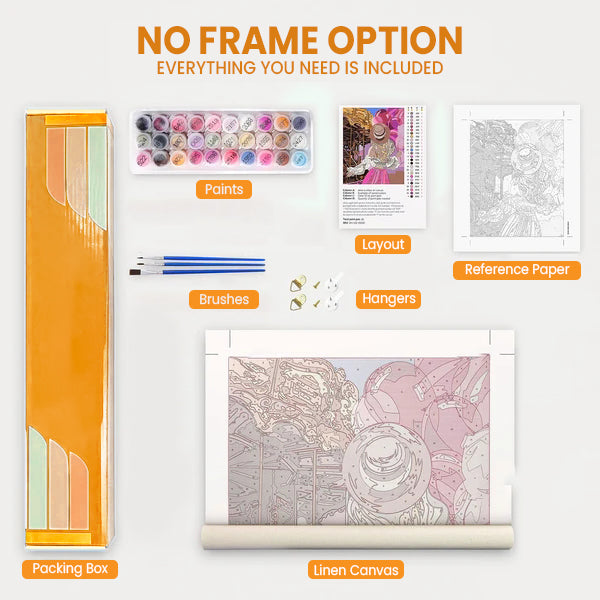 Sand to Snow National Monument - Paint by Numbers Kit EasyArtJoy