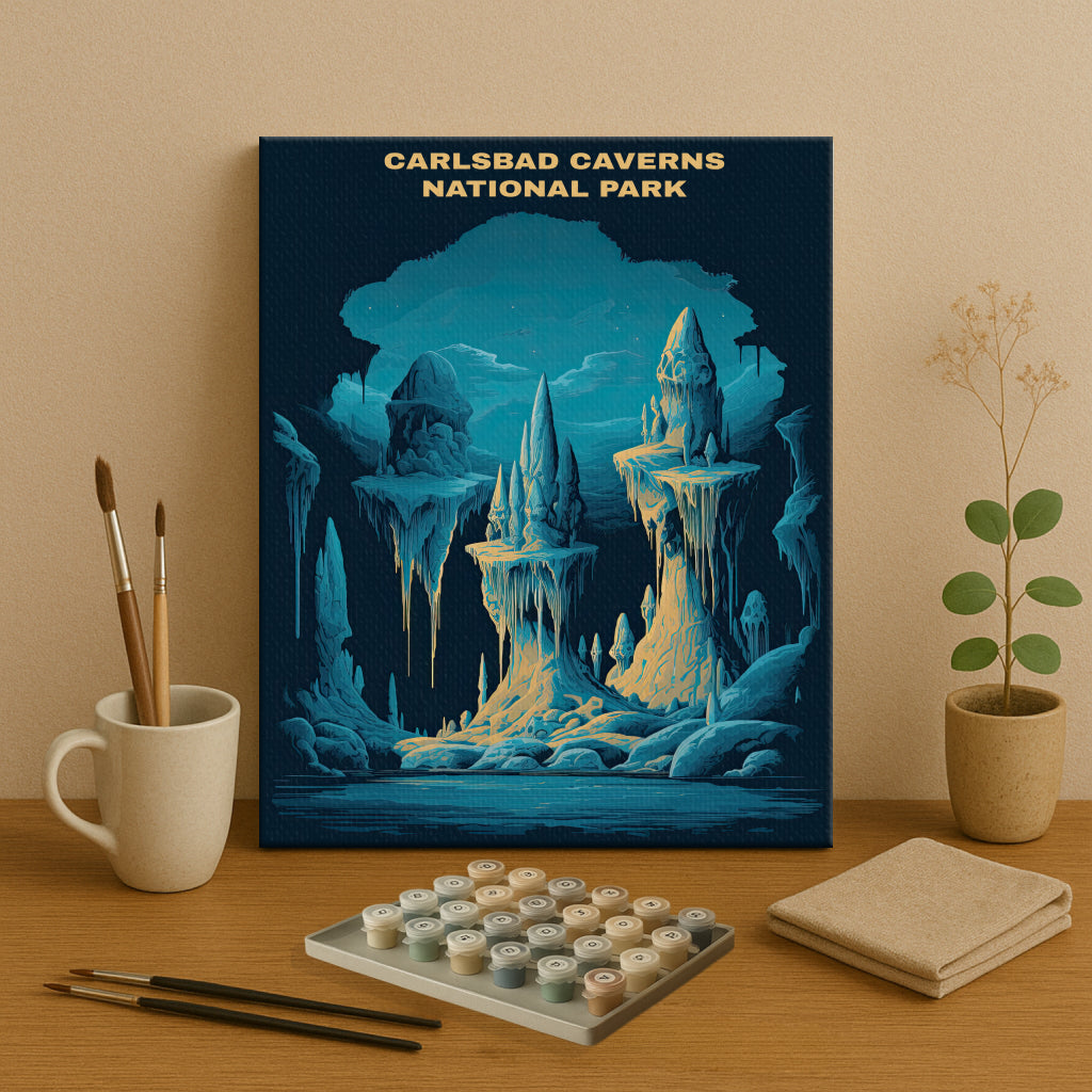 Carlsbad Caverns National Park | Paint by Numbers Kit EasyArtJoy