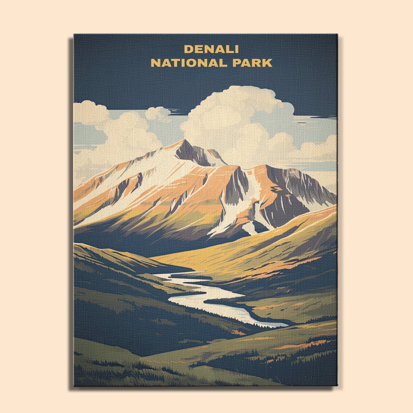 Denali National Park | Paint by Numbers Kit EasyArtJoy