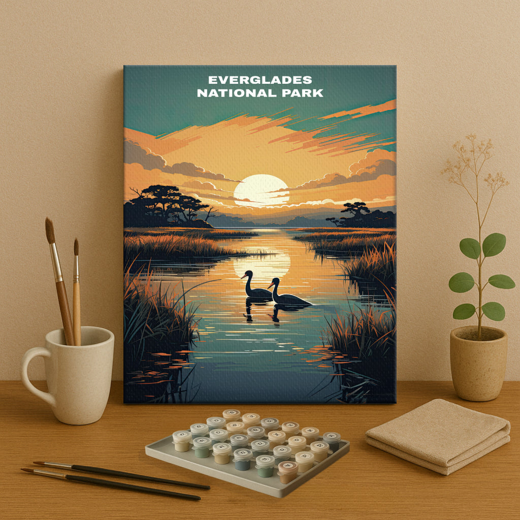 Everglades National Park | Paint by Numbers Kit EasyArtJoy