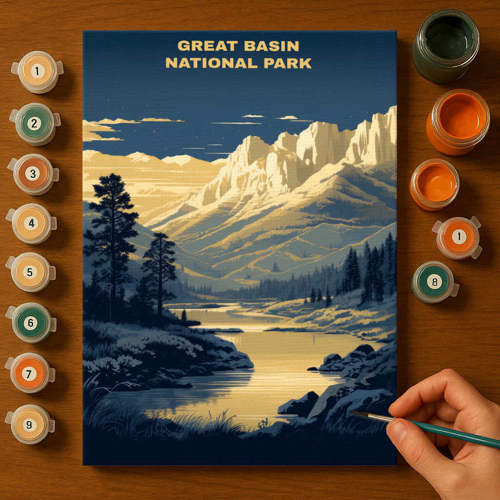 Great Basin National Park | Paint by Numbers Kit EasyArtJoy
