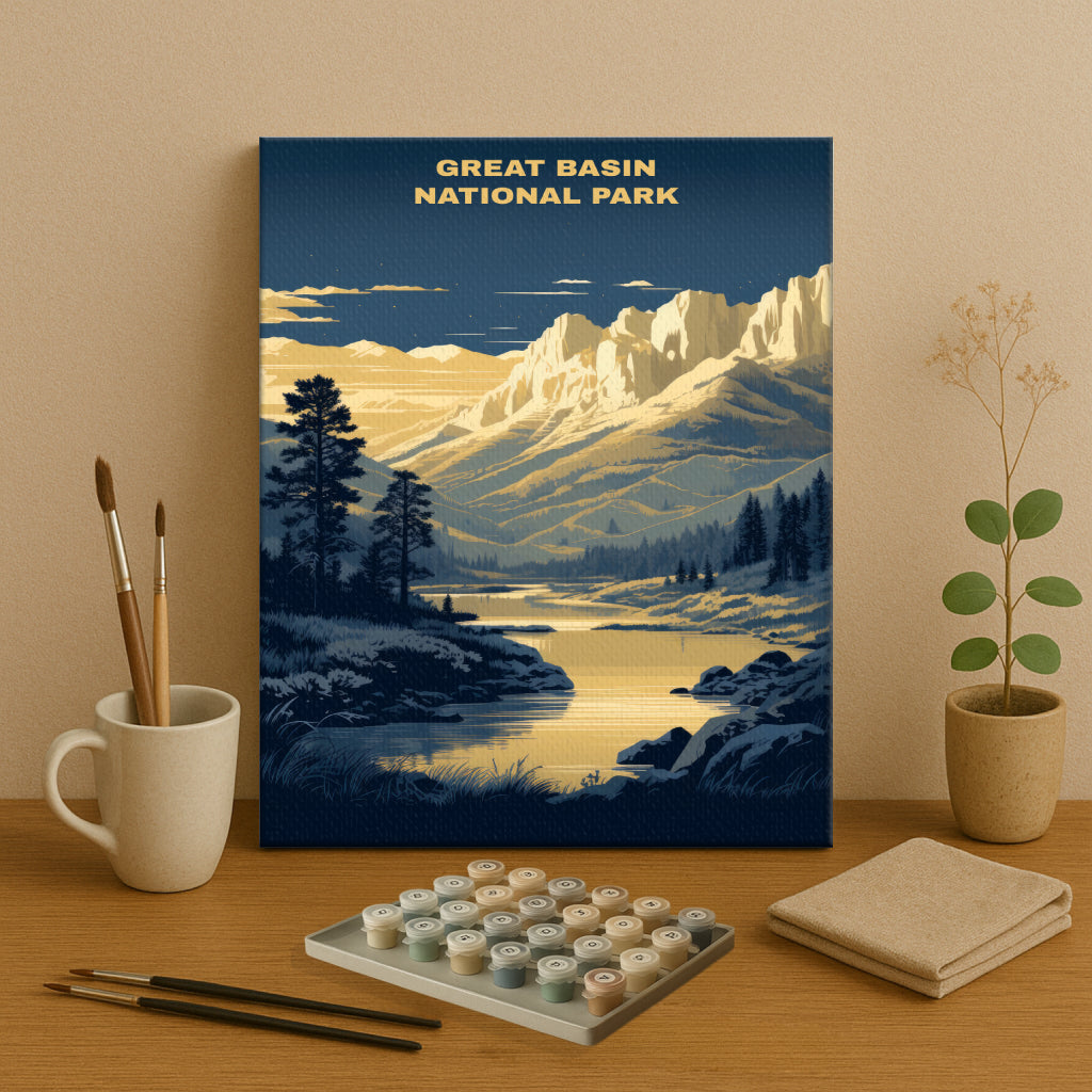 Great Basin National Park | Paint by Numbers Kit EasyArtJoy