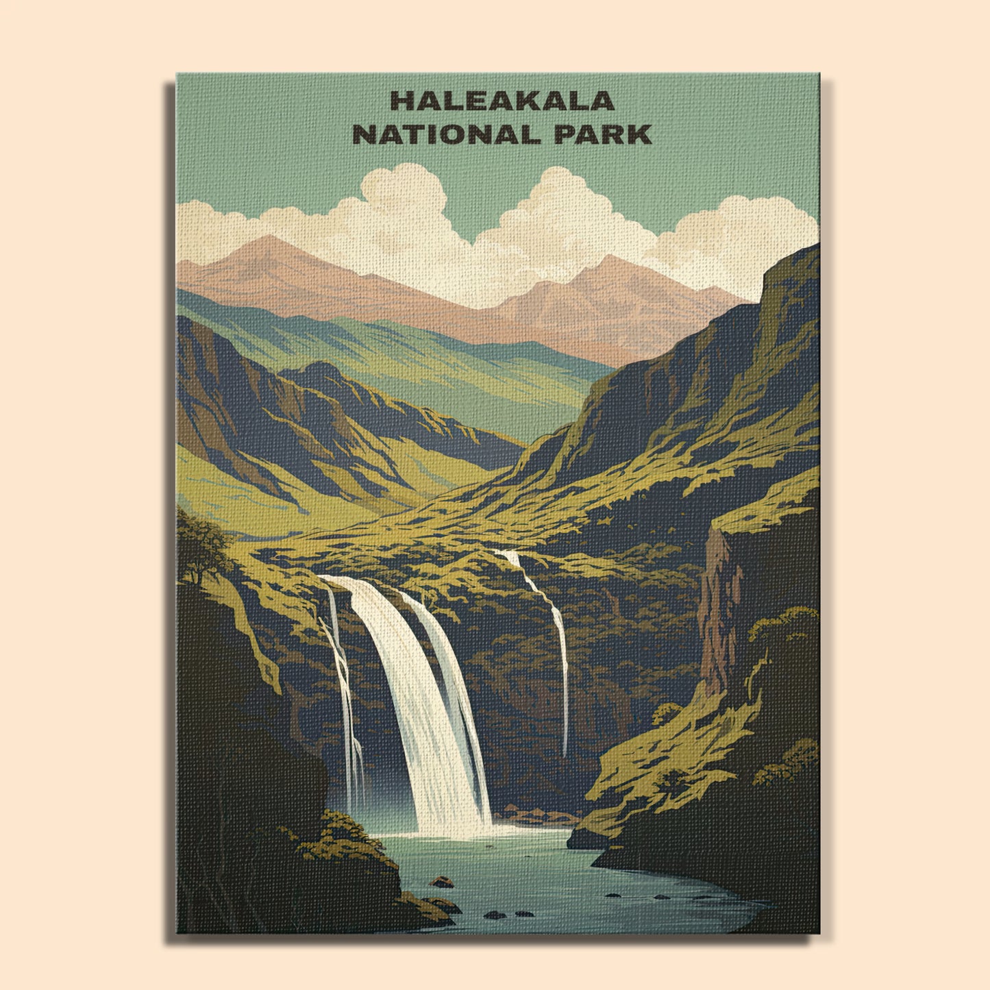 Haleakala National Park | Paint by Numbers Kit EasyArtJoy