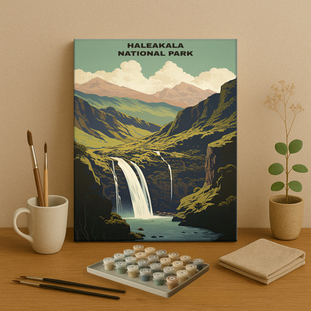 Haleakala National Park | Paint by Numbers Kit EasyArtJoy