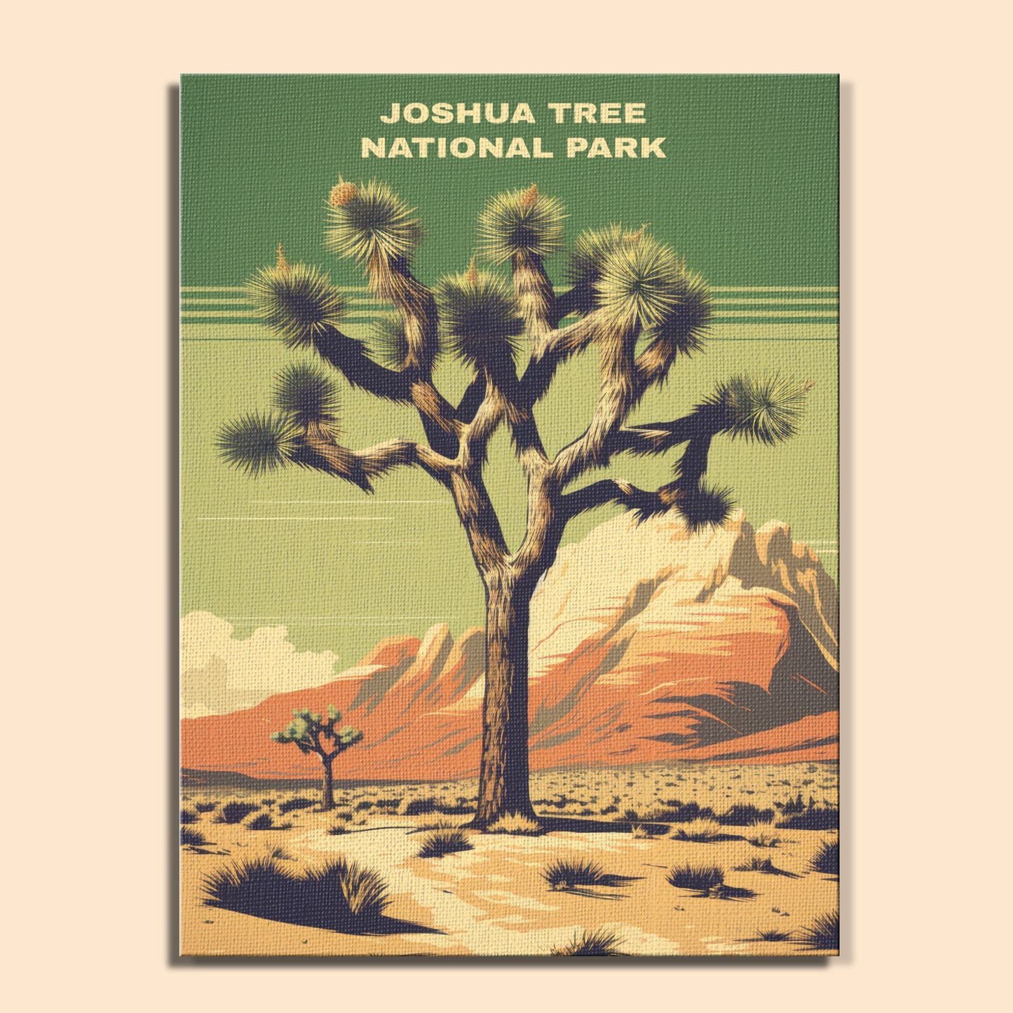 Joshua Tree National Park | Paint by Numbers Kit EasyArtJoy