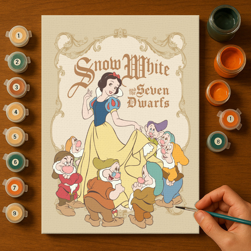Magical Mouse Friends #10 | Paint by Numbers Kit EasyArtJoy
