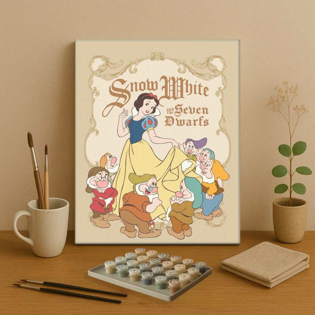 Magical Mouse Friends #10 | Paint by Numbers Kit EasyArtJoy