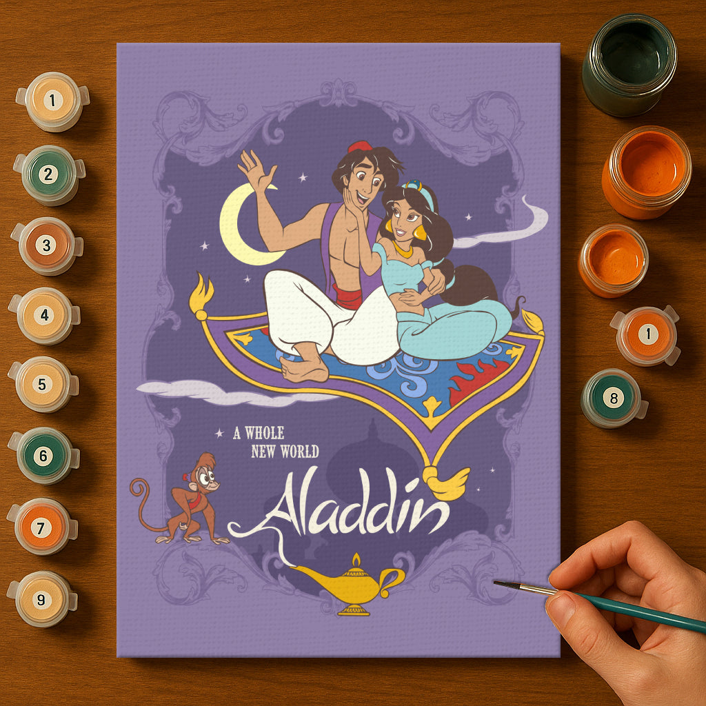 Magical Mouse Friends #11 | Paint by Numbers Kit EasyArtJoy