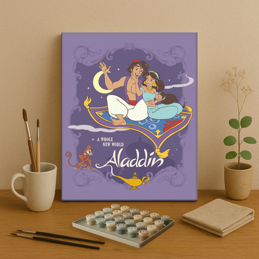 Magical Mouse Friends #11 | Paint by Numbers Kit EasyArtJoy