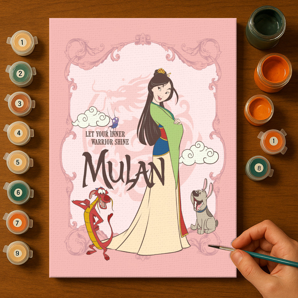 Magical Mouse Friends #13 | Paint by Numbers Kit EasyArtJoy