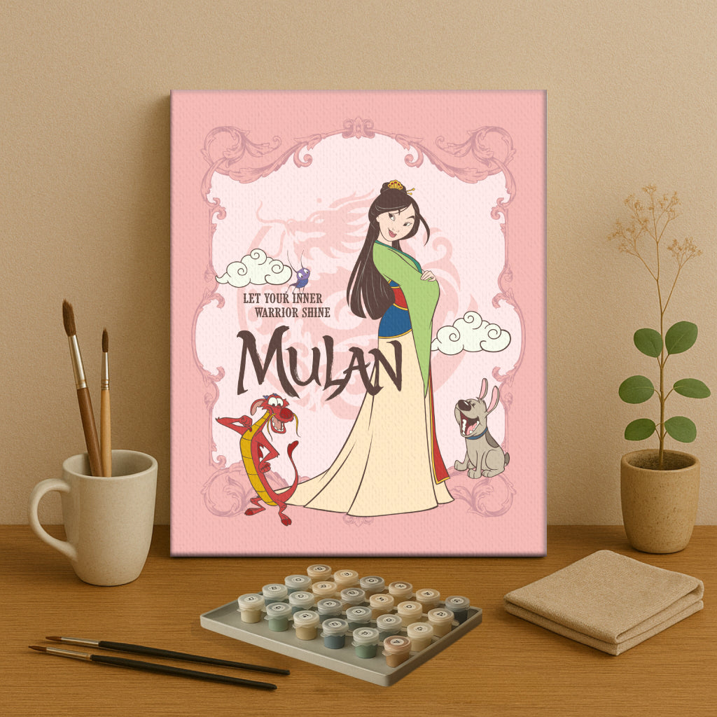 Magical Mouse Friends #13 | Paint by Numbers Kit EasyArtJoy