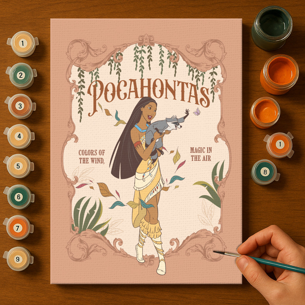 Magical Mouse Friends #14 | Paint by Numbers Kit EasyArtJoy