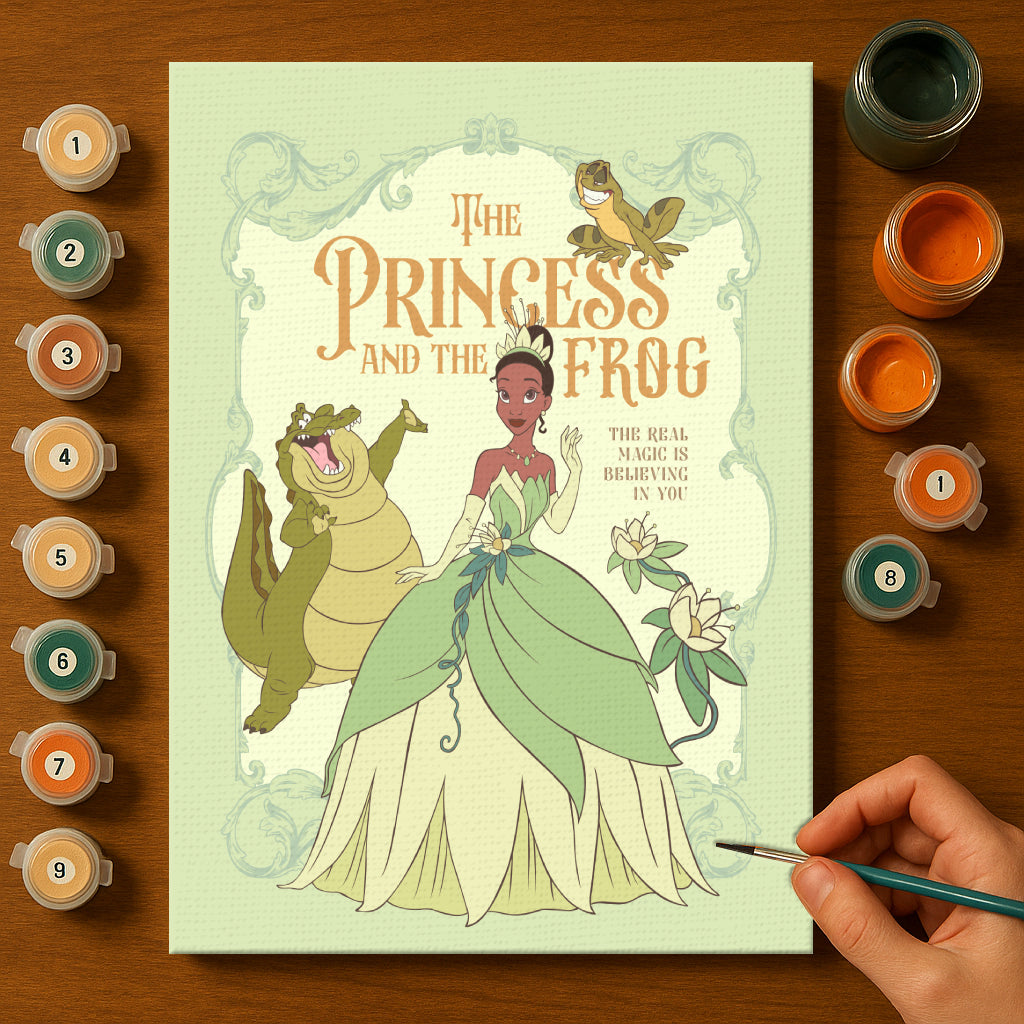 Magical Mouse Friends #15 | Paint by Numbers Kit EasyArtJoy