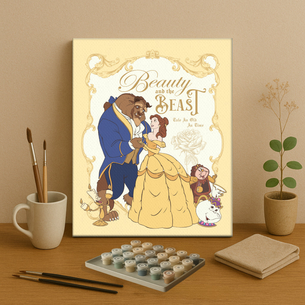 Magical Mouse Friends #16 | Paint by Numbers Kit EasyArtJoy