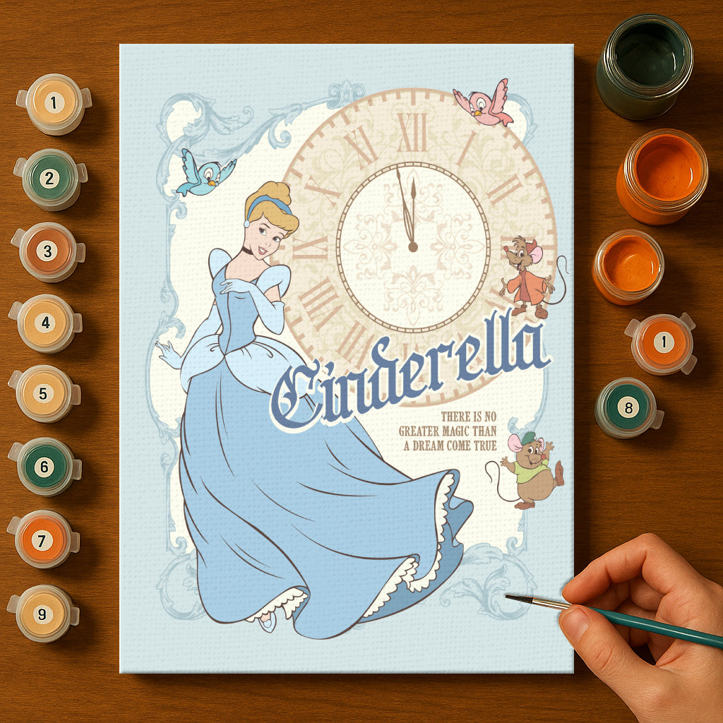 Magical Mouse Friends #17 | Paint by Numbers Kit EasyArtJoy