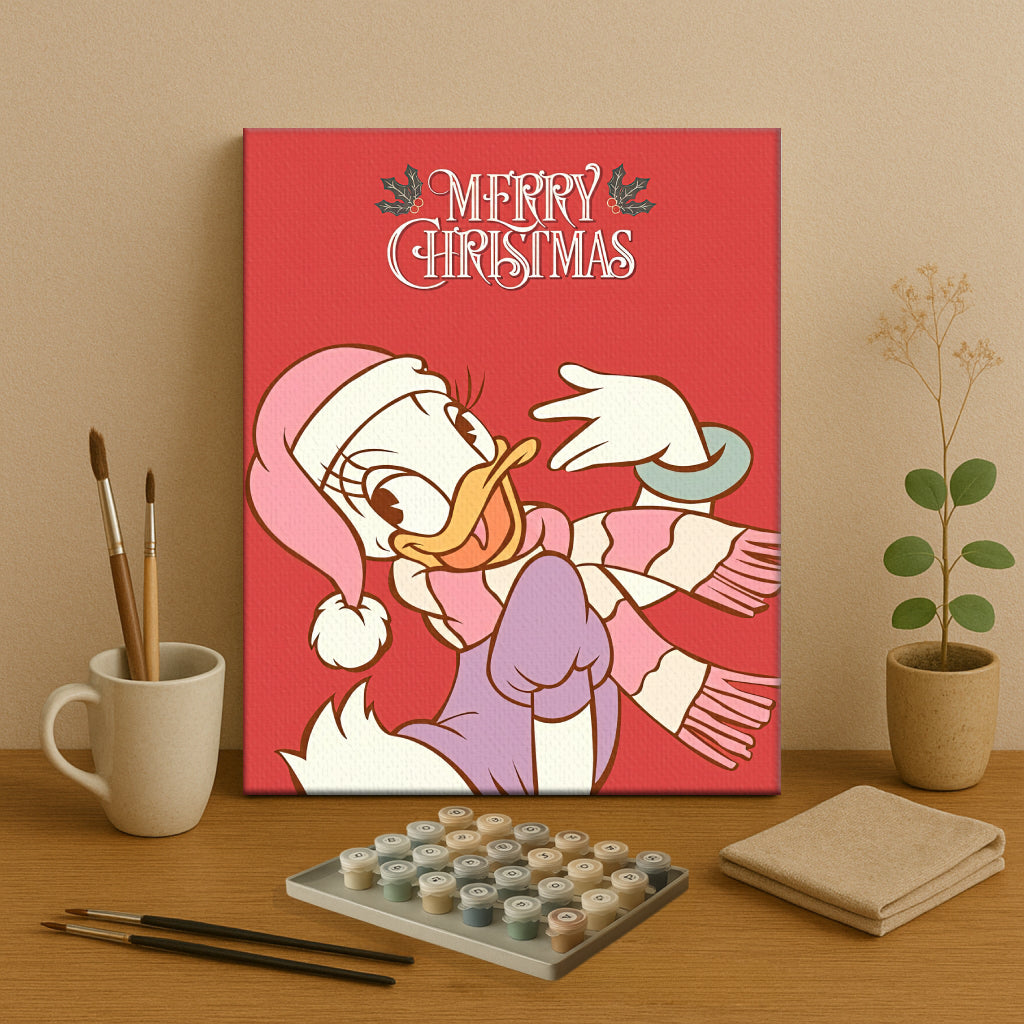 Magical Mouse Friends #19 | Paint by Numbers Kit EasyArtJoy