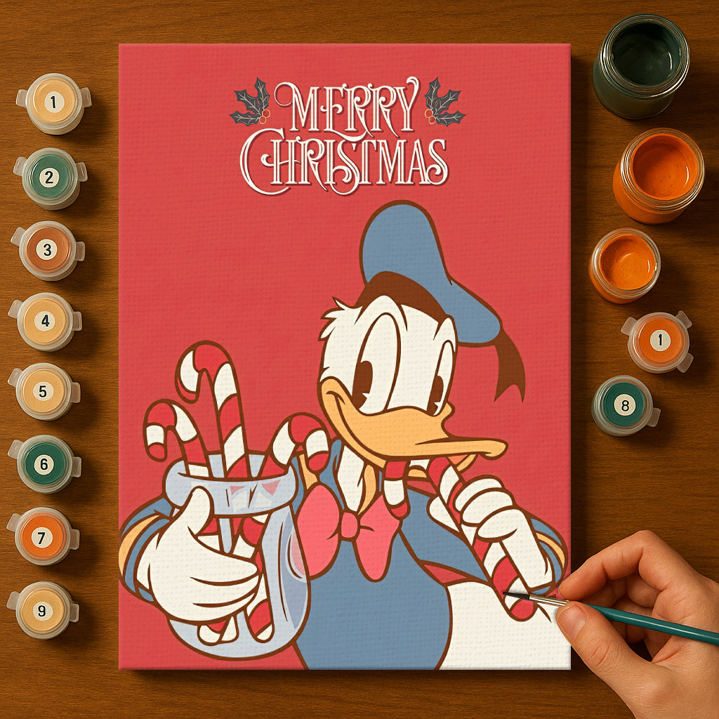 Magical Mouse Friends #30 | Paint by Numbers Kit EasyArtJoy