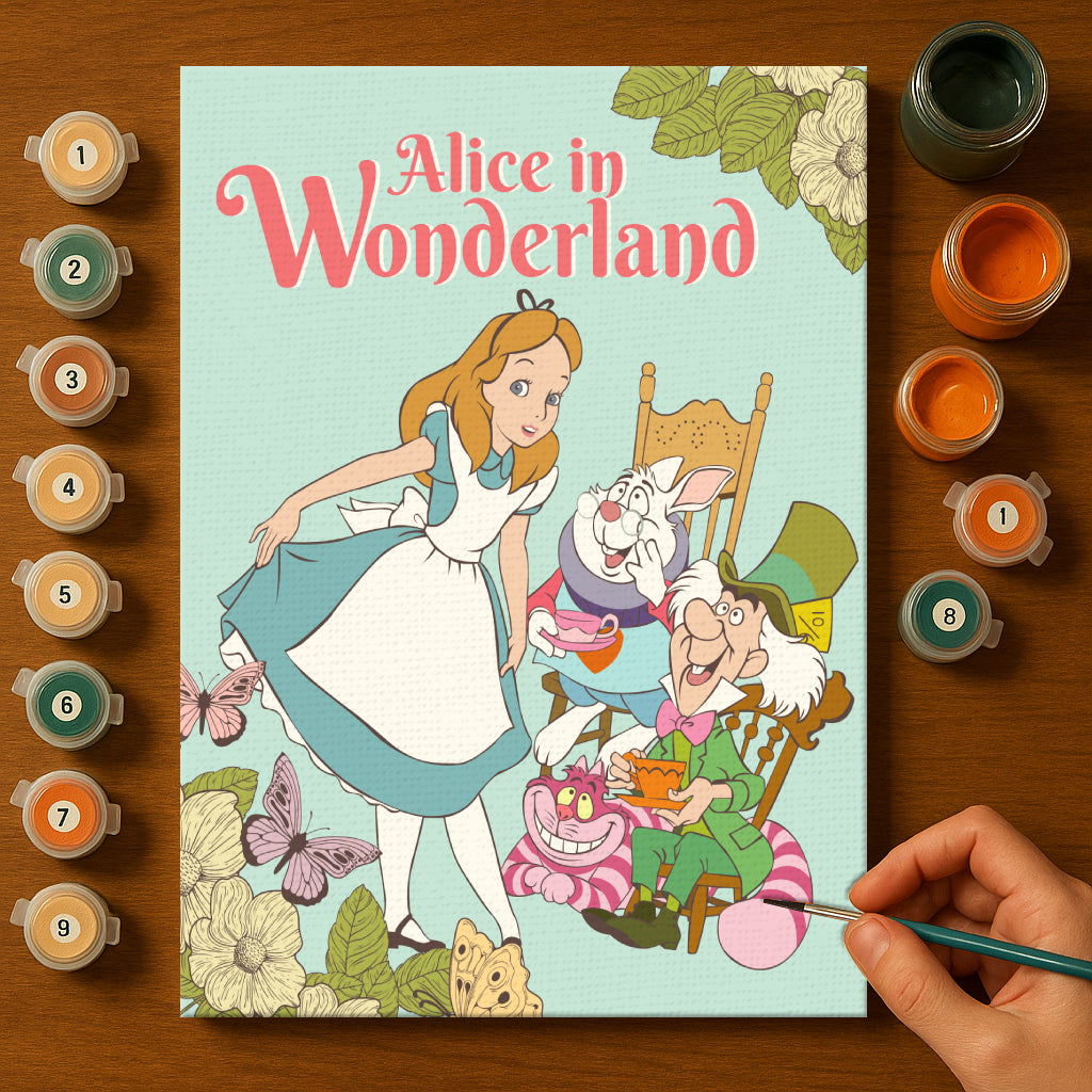 Magical Mouse Friends #34 | Paint by Numbers Kit EasyArtJoy