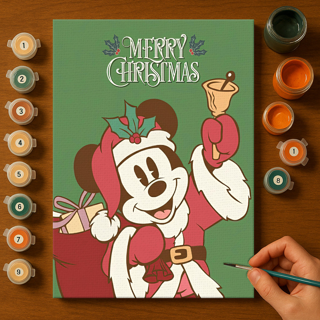 Magical Mouse Friends #37 | Paint by Numbers Kit EasyArtJoy