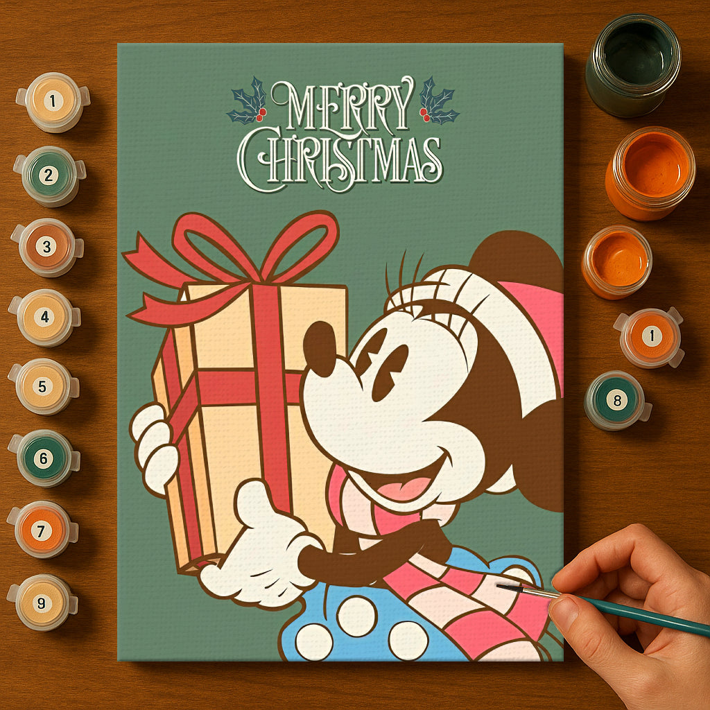 Magical Mouse Friends #38 | Paint by Numbers Kit EasyArtJoy