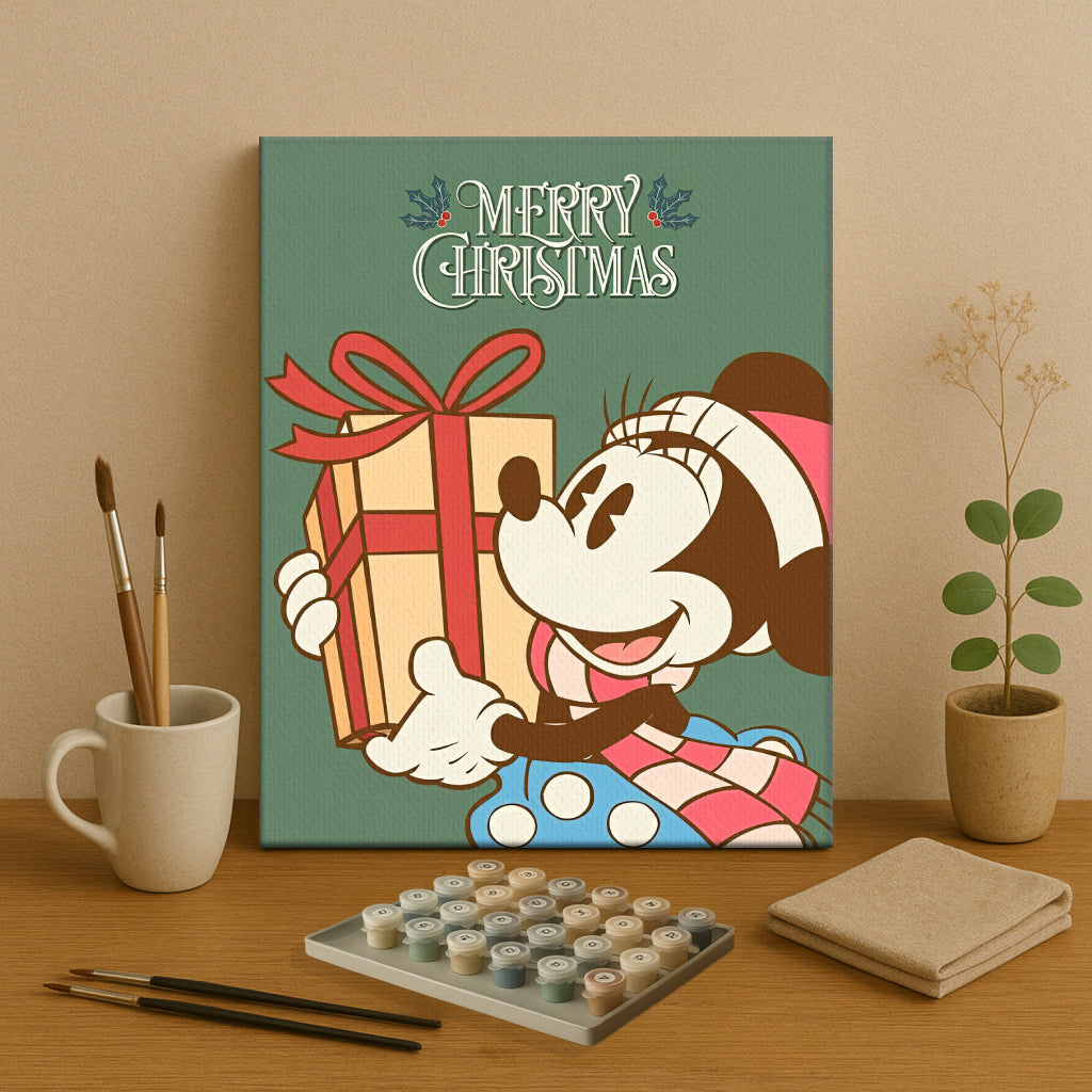 Magical Mouse Friends #38 | Paint by Numbers Kit EasyArtJoy