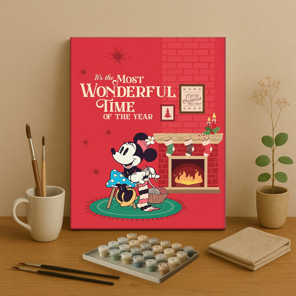 Magical Mouse Friends #41 | Paint by Numbers Kit EasyArtJoy