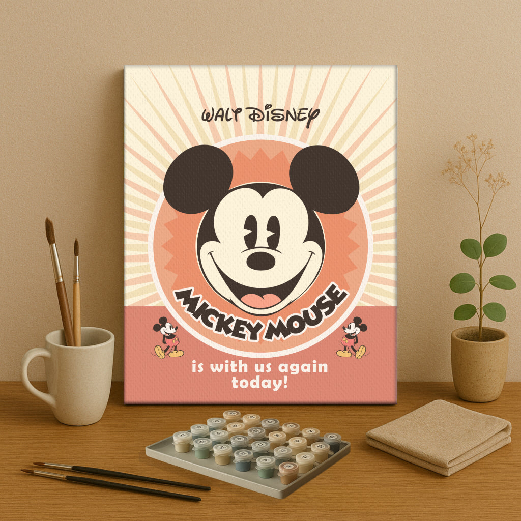 Magical Mouse Friends #5 | Paint by Numbers Kit EasyArtJoy