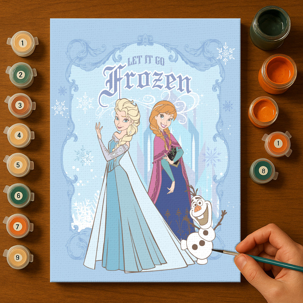 Magical Mouse Friends #7 | Paint by Numbers Kit EasyArtJoy
