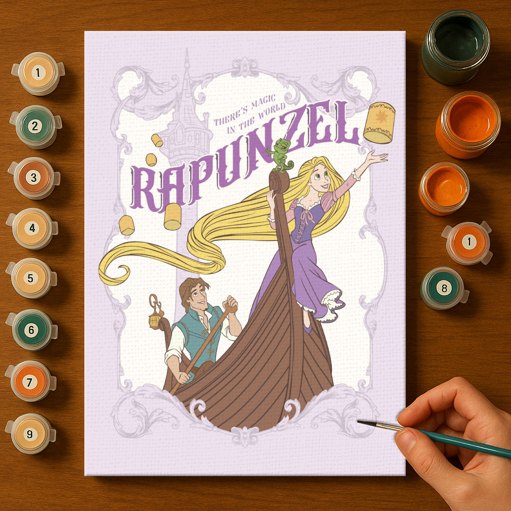 Magical Mouse Friends #8 | Paint by Numbers Kit EasyArtJoy