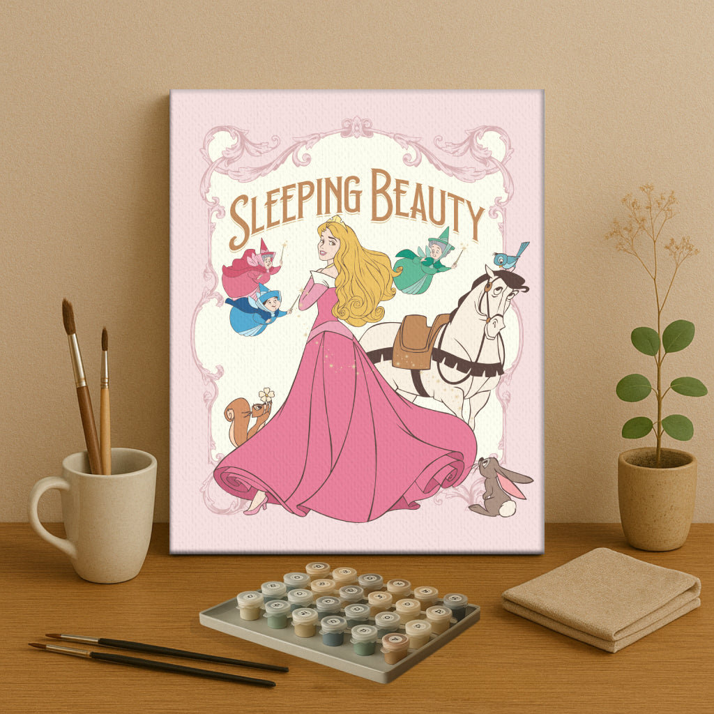 Magical Mouse Friends #9 | Paint by Numbers Kit EasyArtJoy