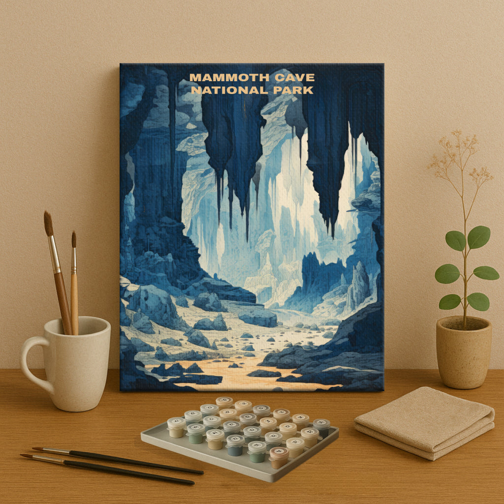 Mammoth Cave National Park | Paint by Numbers Kit EasyArtJoy