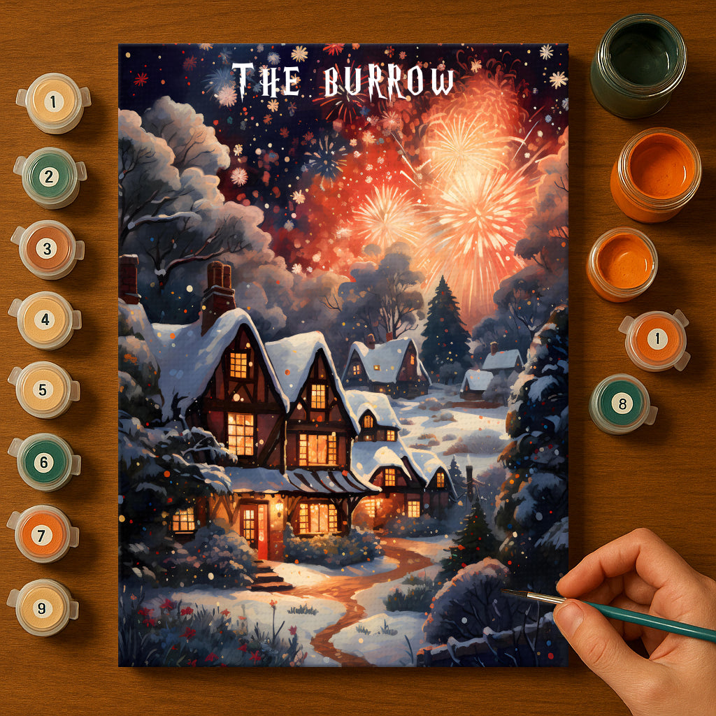 Mystical Magic #14 | Paint by Numbers Kit EasyArtJoy