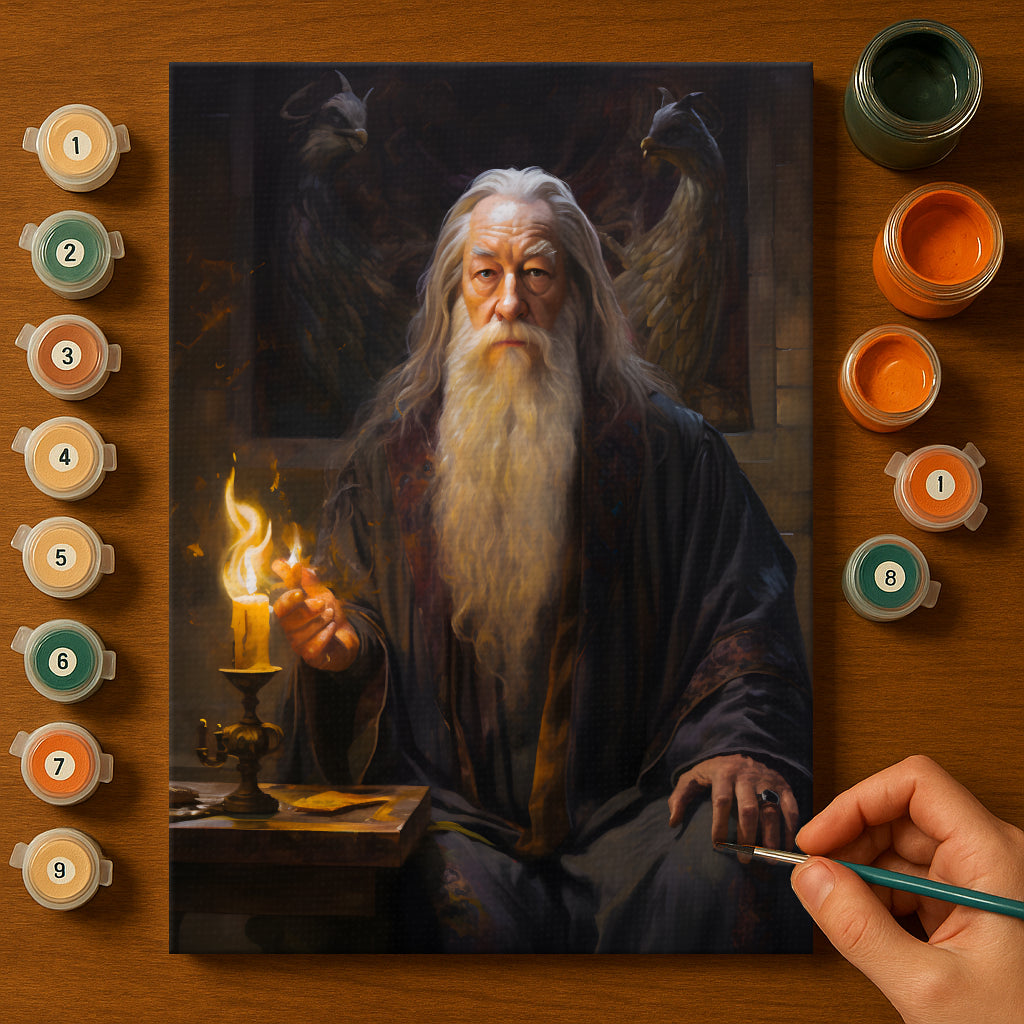Mystical Magic #15 | Paint by Numbers Kit EasyArtJoy