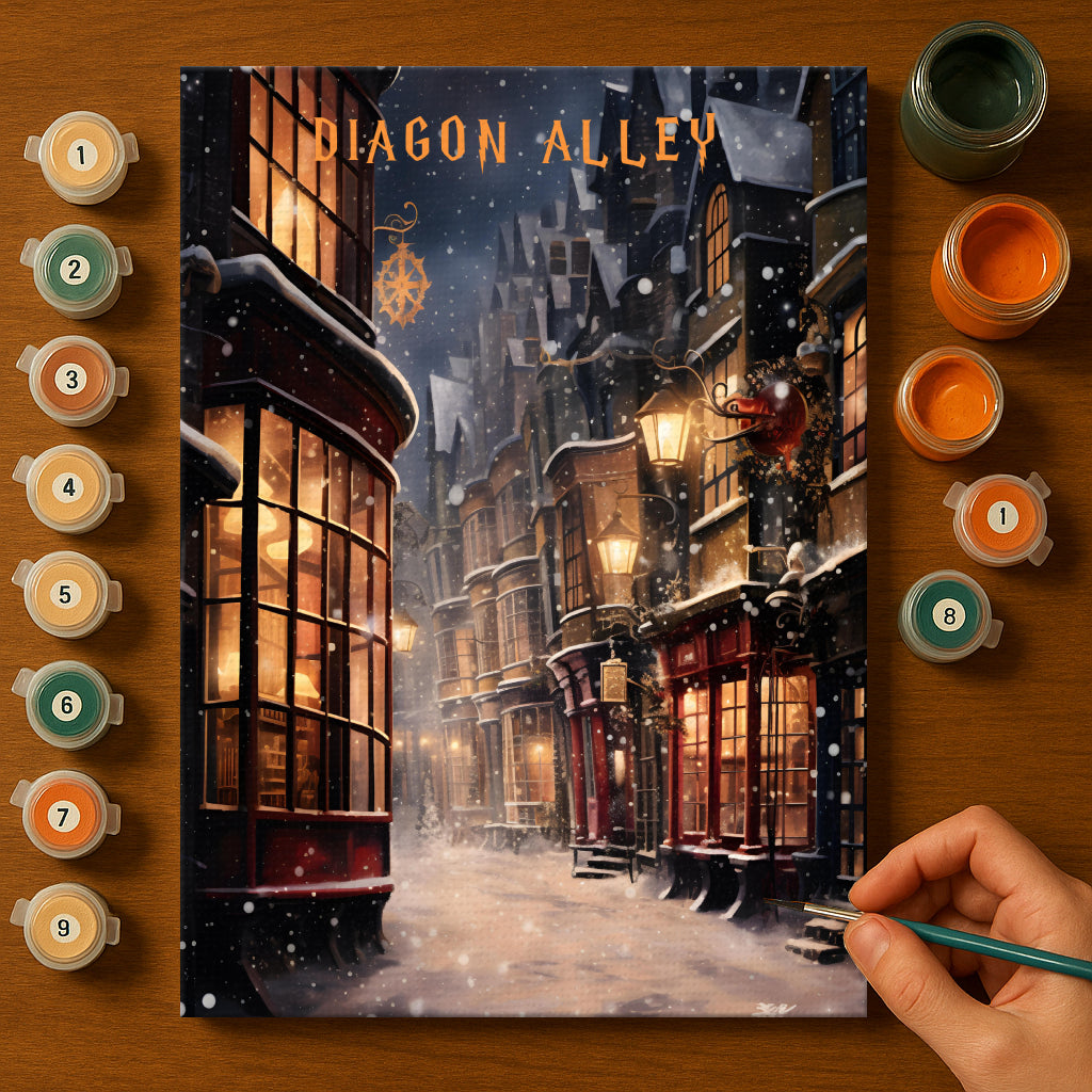 Mystical Magic #1 | Paint by Numbers Kit EasyArtJoy