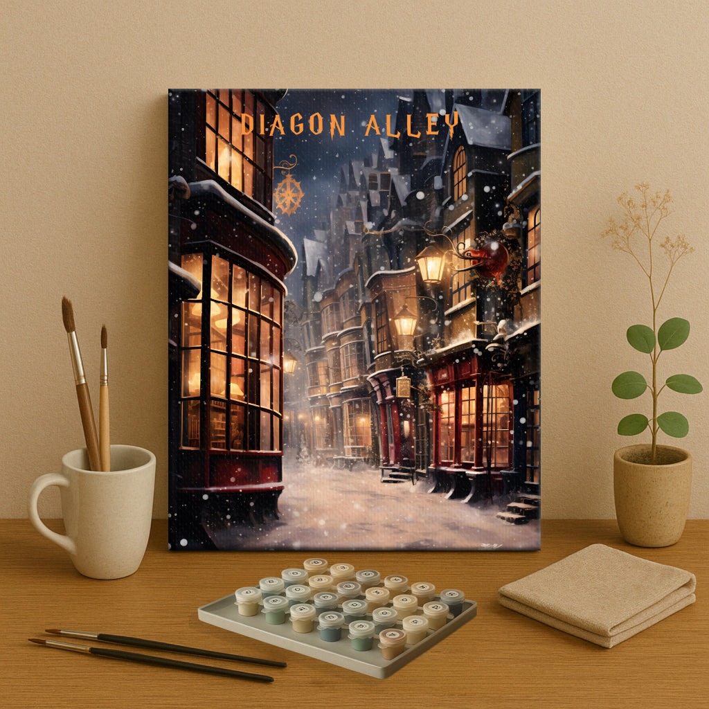 Mystical Magic #1 | Paint by Numbers Kit EasyArtJoy