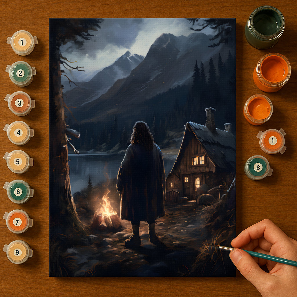 Mystical Magic #29 | Paint by Numbers Kit EasyArtJoy