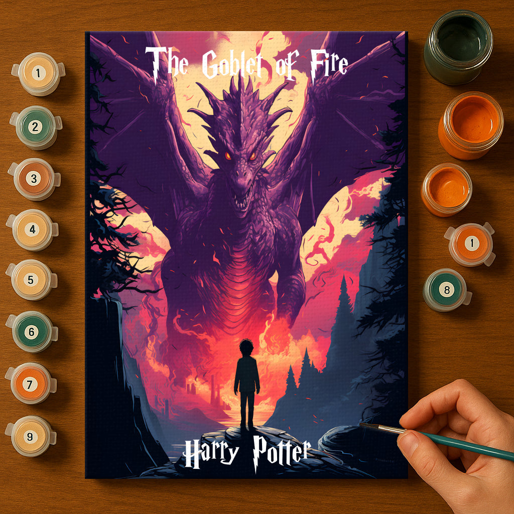 Mystical Magic #32 | Paint by Numbers Kit EasyArtJoy