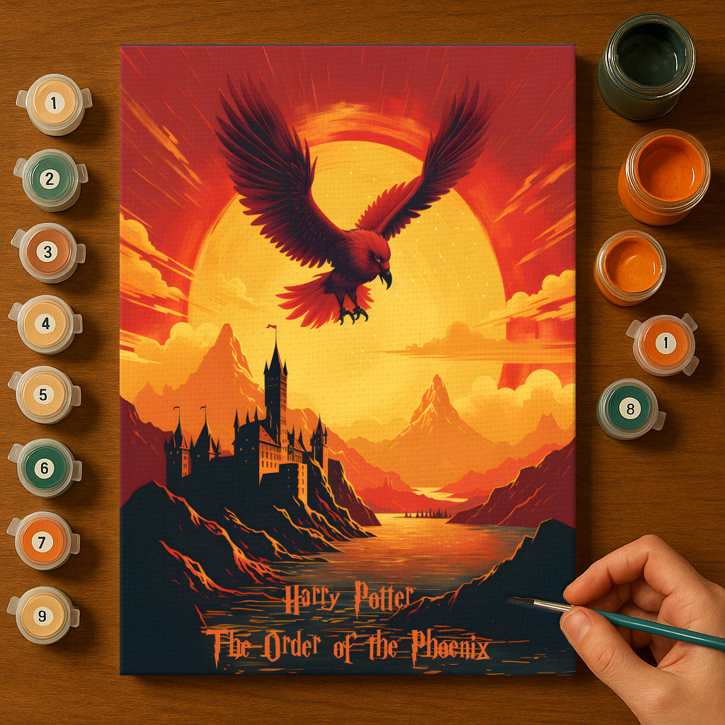 Mystical Magic #34 | Paint by Numbers Kit EasyArtJoy