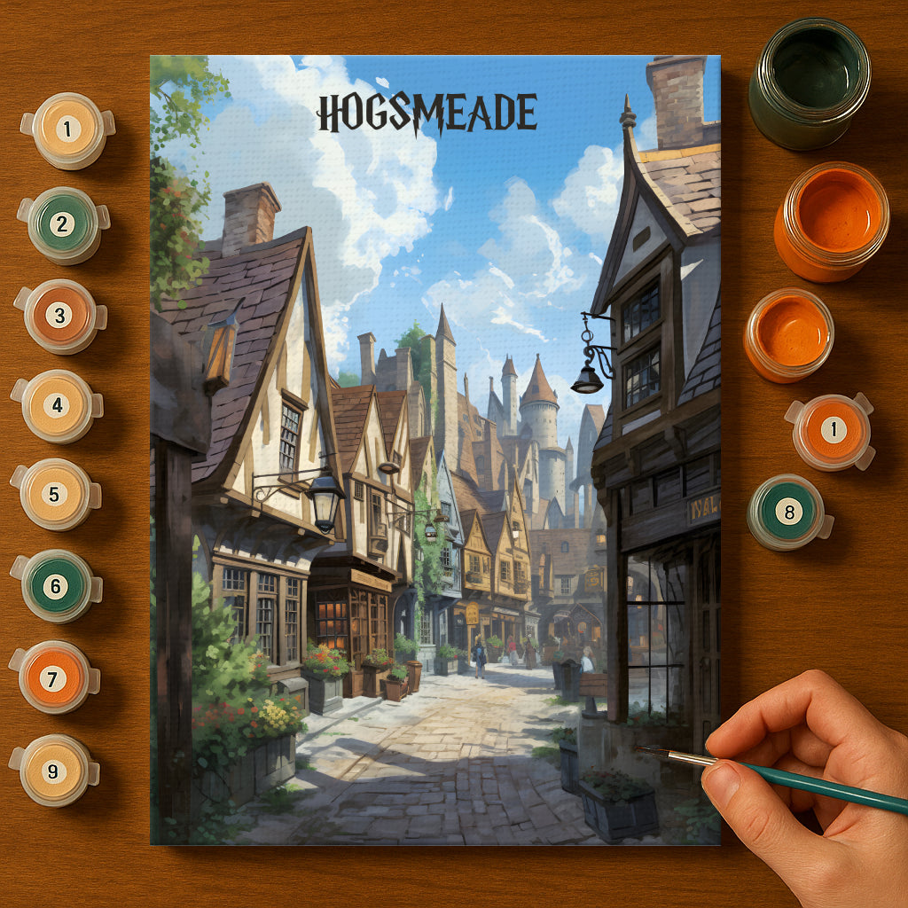 Mystical Magic #47 | Paint by Numbers Kit EasyArtJoy