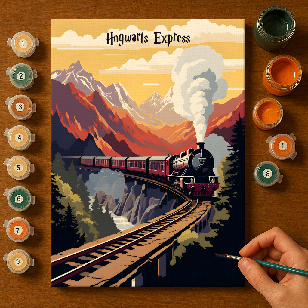Mystical Magic #48 | Paint by Numbers Kit EasyArtJoy
