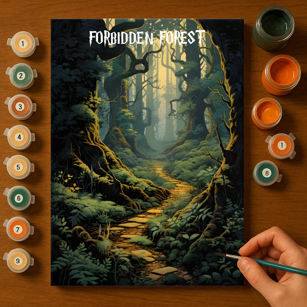 Mystical Magic #49 | Paint by Numbers Kit EasyArtJoy