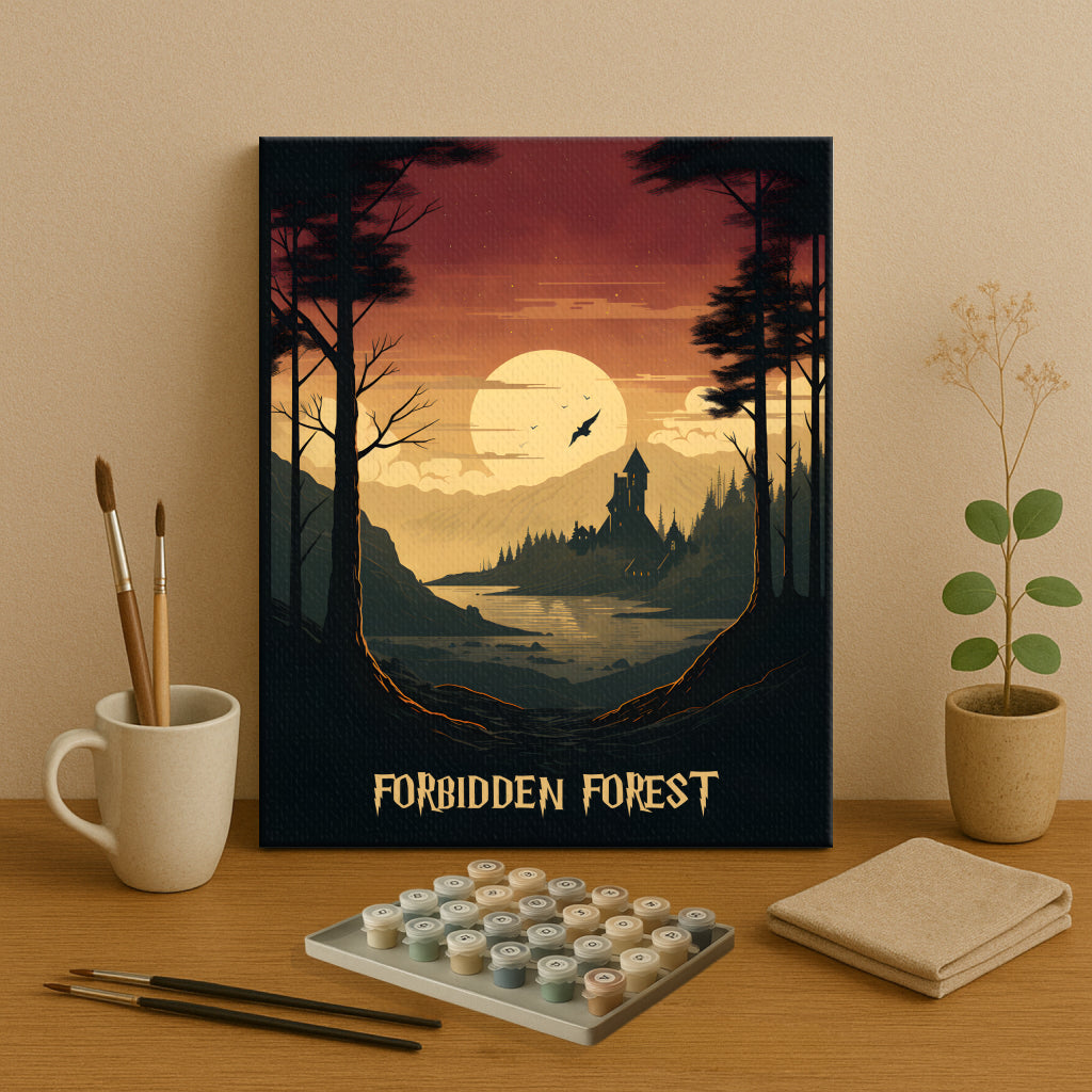 Mystical Magic #50 | Paint by Numbers Kit EasyArtJoy