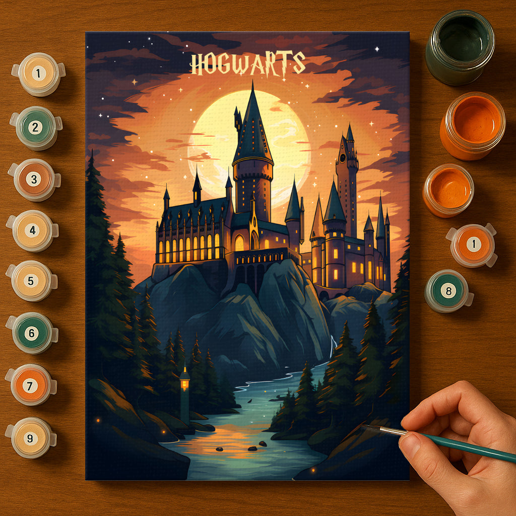 Mystical Magic #52 | Paint by Numbers Kit EasyArtJoy