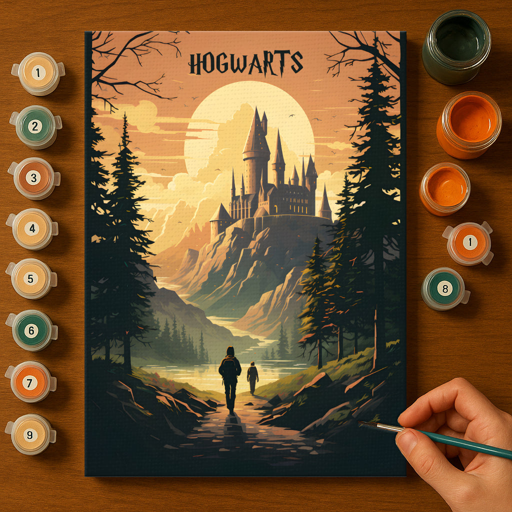 Mystical Magic #53 | Paint by Numbers Kit EasyArtJoy