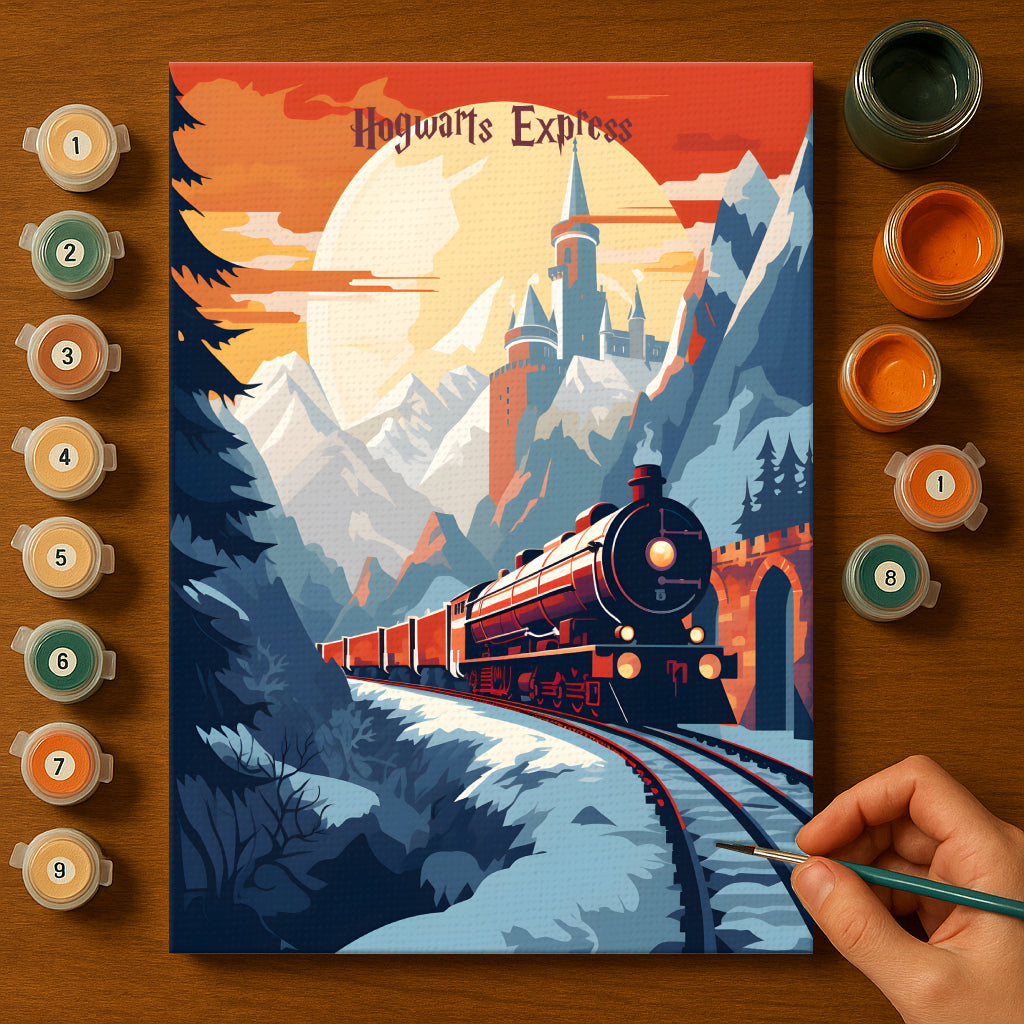 Mystical Magic #55 | Paint by Numbers Kit EasyArtJoy
