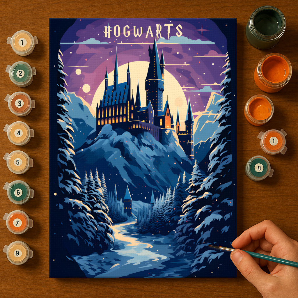 Mystical Magic #7 | Paint by Numbers Kit EasyArtJoy
