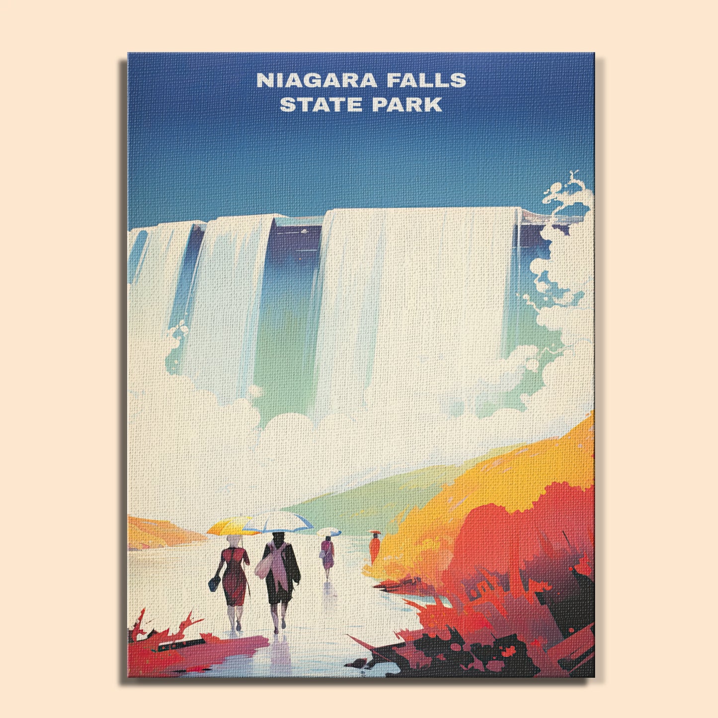 Niagara Falls State Park | Paint by Numbers Kit EasyArtJoy